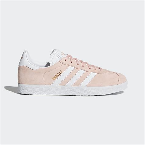 gazelle adidas leder weiß rosa|adidas gazelle shoes.